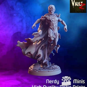 Super Zombie | 30mm 32mm | Zombie Miniature | Superhero| Vaultz