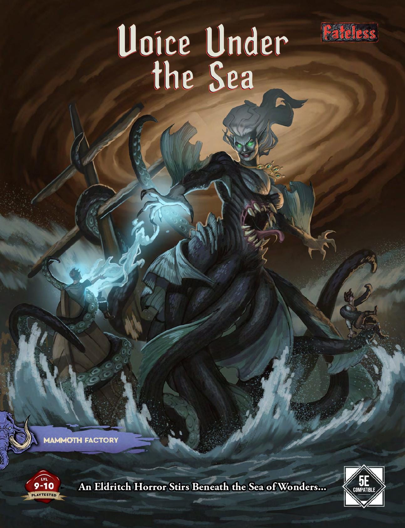 Voice Under the Sea | 5e Adventure | 30mm 32mm | Dnd 5e | Mammoth
