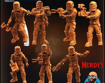 Gefechtstechniker | 30mm 32mm | Aliens vs Menschen | Xenomorph | Koloniale Marineinfanterie | Pappi |