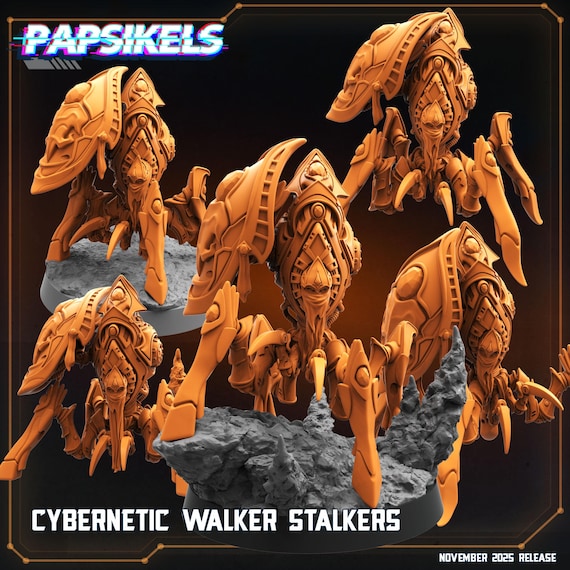 Cybernetic Walker Stalkers | 30mm 32mm | Aliens Vs. Humans