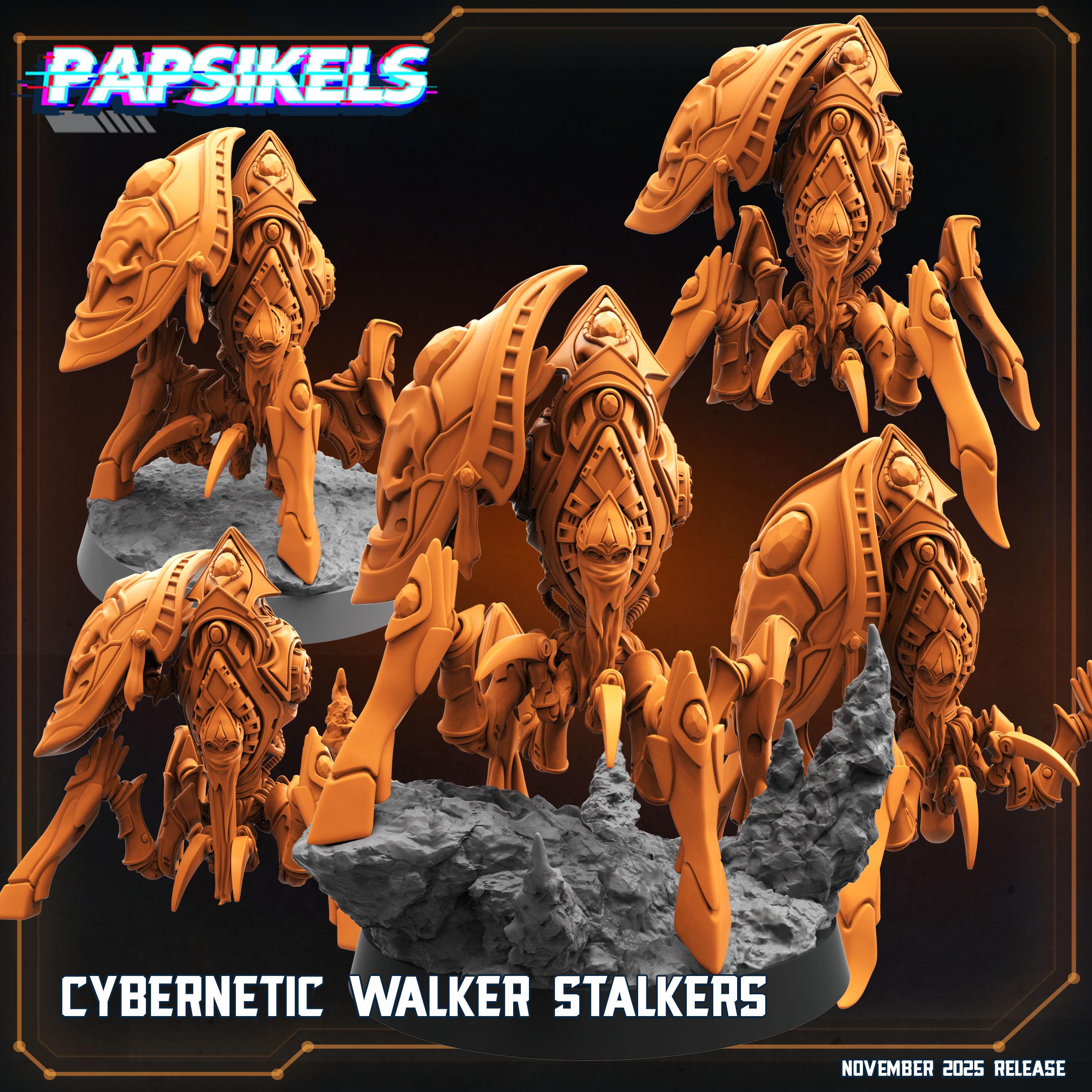 Cybernetic Walker Stalkers | 30mm 32mm | Aliens Vs. Humans