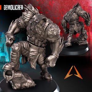 Demolicher | Zombie Miniatures | Zombicide Minis | Abomination | 30mm 32mm | Aftermath Studios