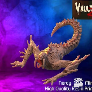 Leaper | Sci Fi Miniature | 30mm 32mm | Zombie Miniature | Vaultz