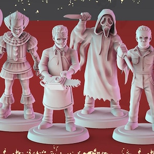 Halloween Set Part 2 - Fan Art | 30mm 32mm | Pop Minis