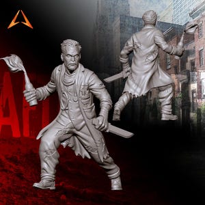 Doctor | Survivor Miniatures | Zombicide Minis | 30mm 32mm | Aftermath Studios