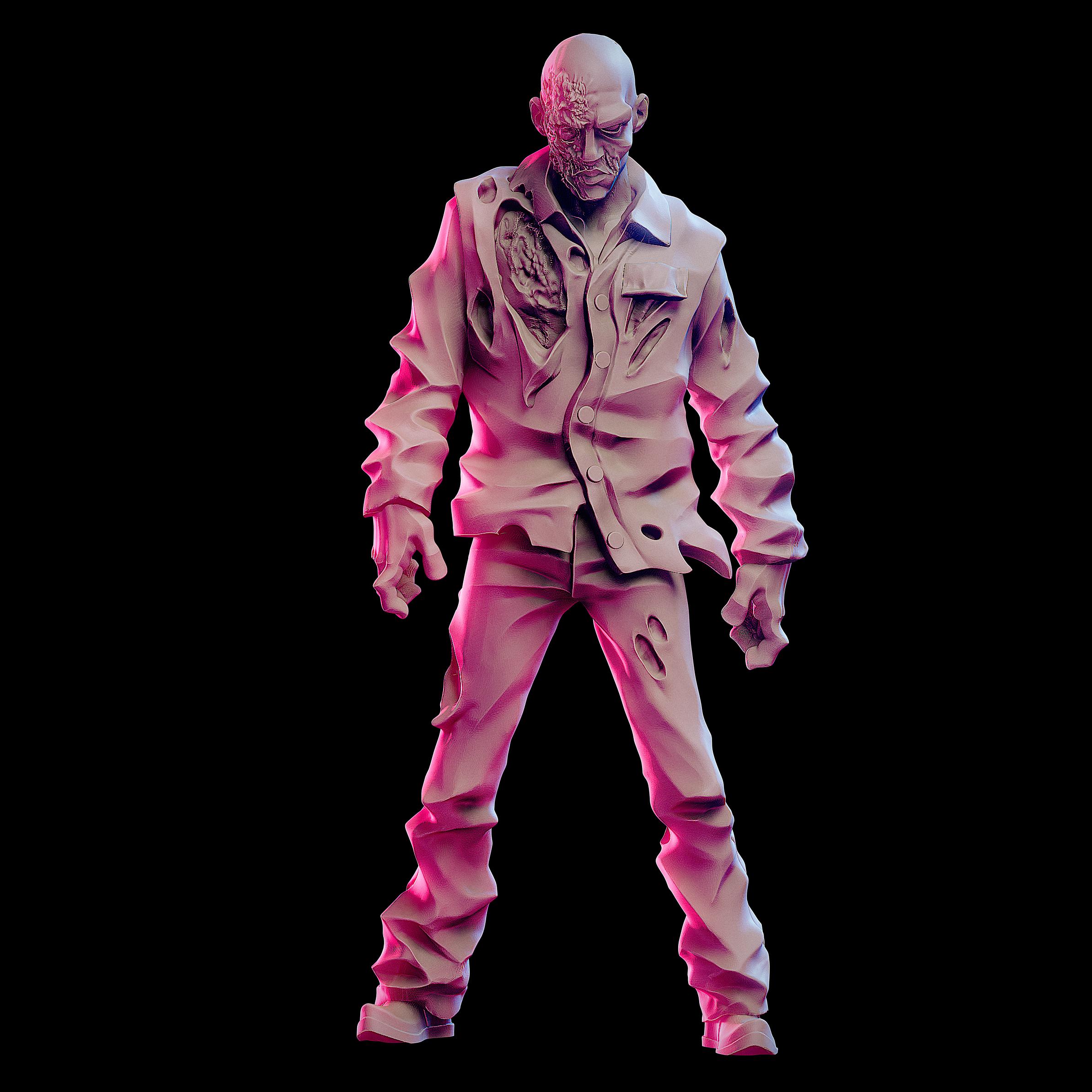 Classic Zombie #2 | Dawn of the Dead | 30mm 32mm | Survivor
