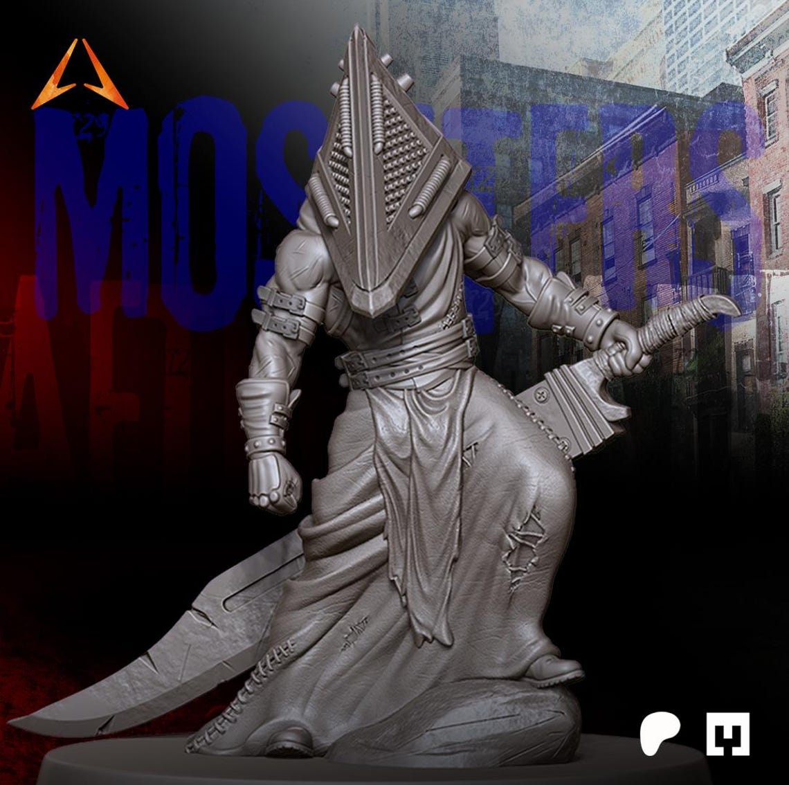 Piramid Head | Infected Miniatures | Silent Hill | Zombicide Minis ...