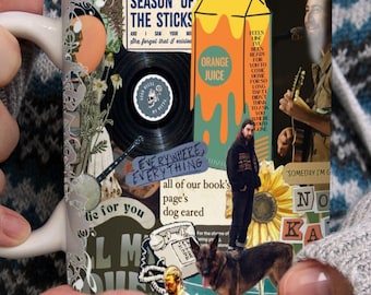 Noah Kahan Mug / Gift. Collage Style Aesthetic Original Design