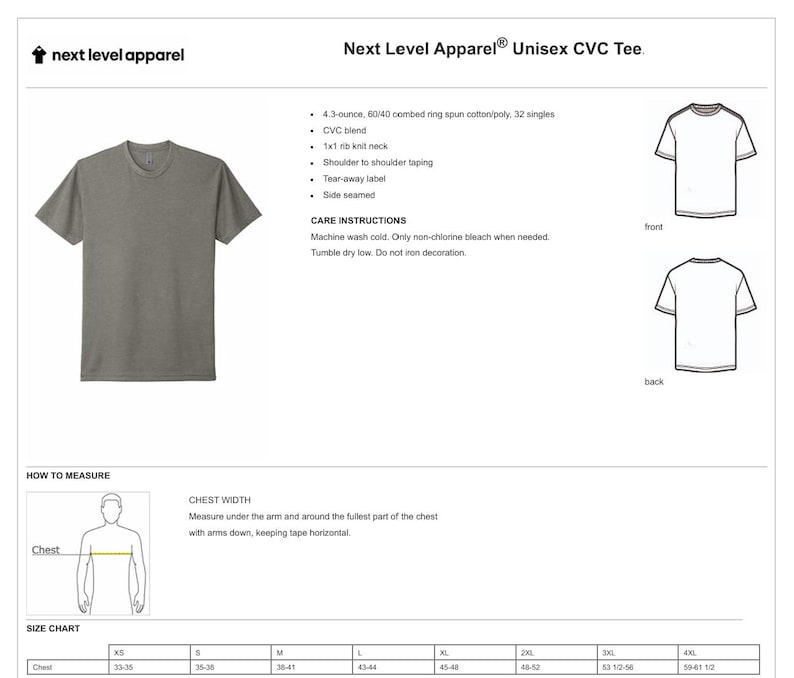 Next level Unisex Shirt Super Comfy tee