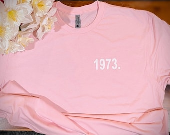 Roe V. Wade Shirt, Subtle, Anti Trump Shirt, 1973 History T-shirt, Anti MAGA Tee, Subtle Liberal Shirt Gift, Democrat Shirt