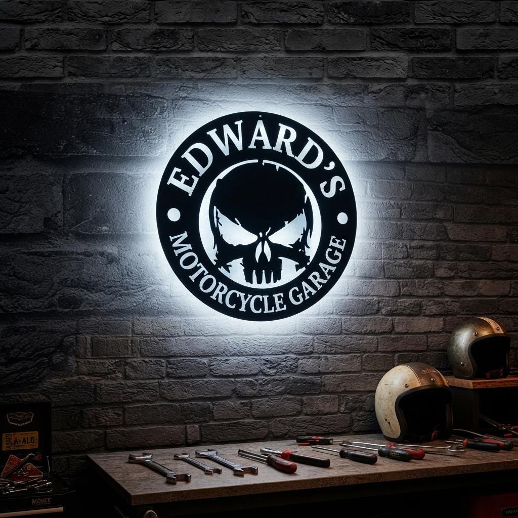 Harley Davidson Neon - Etsy