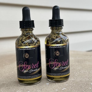 Herbal infused Hair growth oil