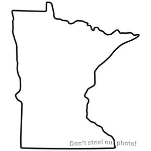 Minnesota Outline SVG Files | Minnesota Silhouette SVG Files | Minnesota Cut Files | Minnesota State Map Clip Art