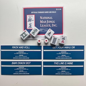 Mahjong Line Finder Reader Set of Four | Mahjong Rules Guide