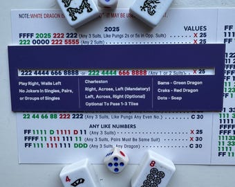 Buscador de líneas de Mahjong / Guía de reglas de Mahjong