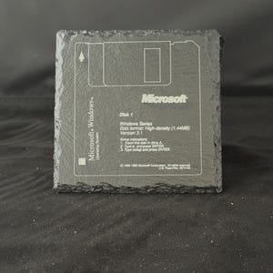 Microsoft Windows Floppy Disk Coaster Set
