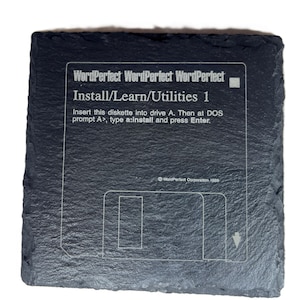 Wordperfect Floppy Disk Coaster Set