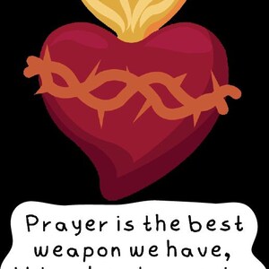Padre Pio Prayer Sticker