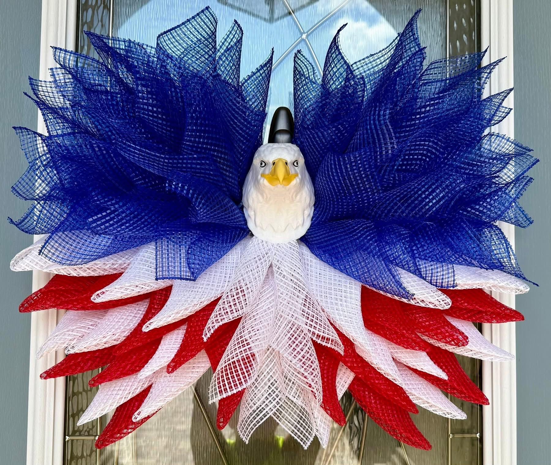 American Eagle Wreath- Made to Order