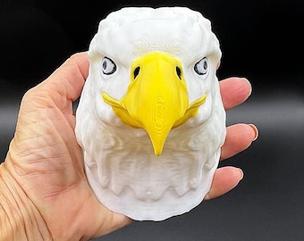 Eagle Head for Craft & Wreath Making- Full Color