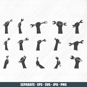 Hand holding wrench svg, Hand holding wrench silhouette, Hand holding wrench vector, Hand holding wrench clipart, Hand holding wrench logo.