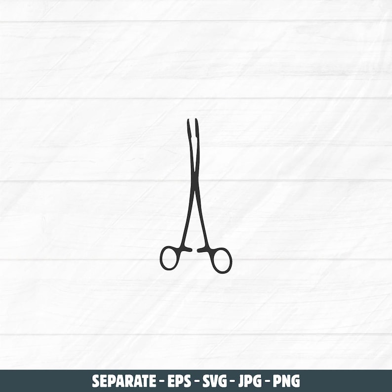 Surgical Instruments SVG Bundle: Medical Tools Silhouette (digital ...