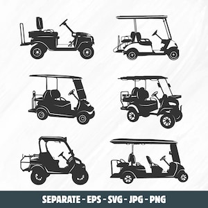 Golfkar svg, golfkar clipart, golfwagen silhouet, golfwagen svg, golfkar vector, golfkar silhouet, golf svg, tuin voertuig svg.