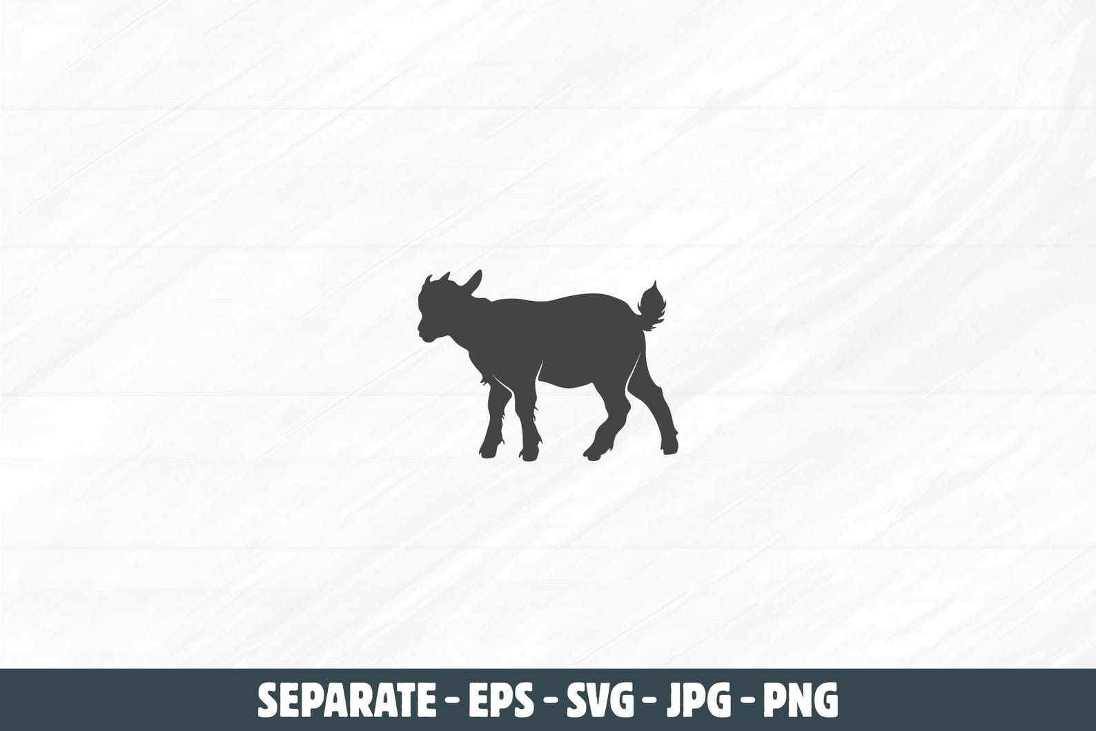 Pygmy Goats Silhouette, Pygmy Goats Svg, Goat Svg, Goat Silhouette ...