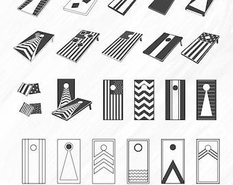 Cornhole boards svg, Cornhole board outline, Cornhole svg, Cornhole outline, Cornhole board silhouette, Backyard game svg, Cornhole boards.