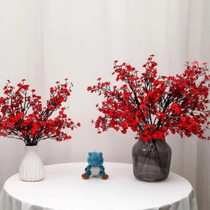 6 Pz Fiori di Gypsophila | Bouquet di Gypsophila per Decorazioni per Matrimonio