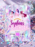 KPOP Demon Hunters Invitation EDITABLE K Pop Birthday Invitation KPOP Demon Hunters kids Birthday invitation K-Pop Demon Hunters Party