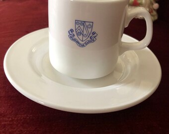 1 One in the Carlyle Pattern. Div. of Lenox China Sugar Bowl with Lid from Oxford