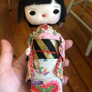 Vintage Doll China Chinese Geisha Japan Kimono Obi