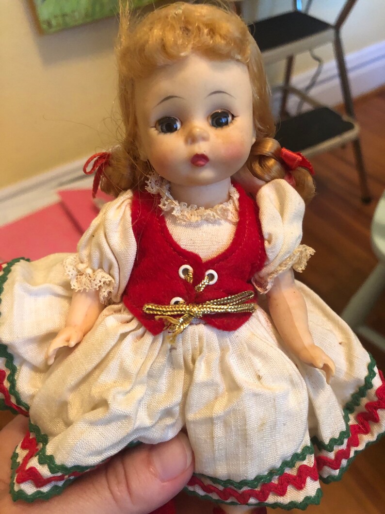Vintage Madame Alexander Hungary Doll Hungarian Costume Rick Etsy