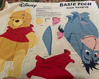 Disney Winnie the Pooh Eeyore Cut and Sew Door Hanger Pillow