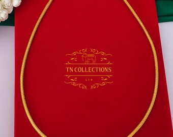22ct Gold plated Traditional Srilankan thalikodi with kombu Thali southasian wedding imitation jewellery (7-9 pawn thickness kodi)