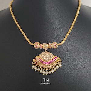 Micro gold plated Traditional Sangu design Attiyal
