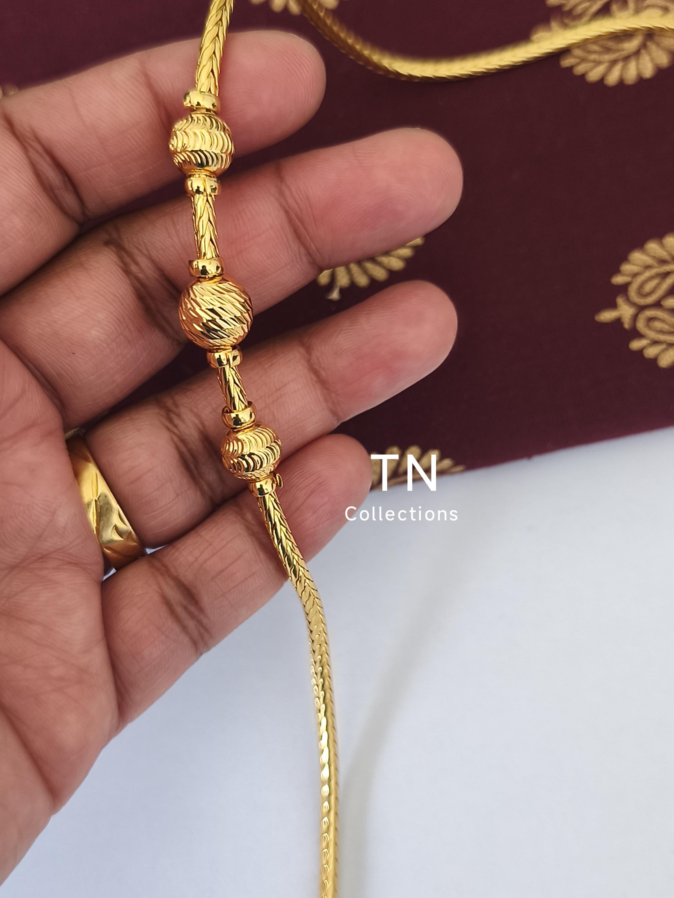 Thali Chain For One Gram Gold Chain In Amazon Thali Jewelry UK