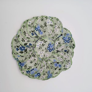 Reusable Cotton Rounds Facial Pads for Makeup Removal, Eye Wipes & Breast Pads Eco-Friendly Washable
