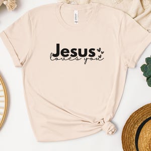 Jesus Loves You PNG, Christian PNG, Faith-Based Graphics, Digital Download, PNG For Sublimation, Instant Download