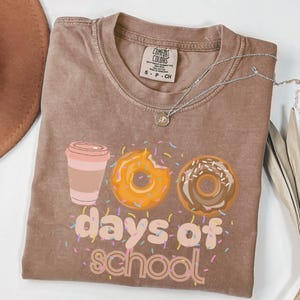 100 Days Of School Donuts PNG: Sublimation Design (Digital Download)