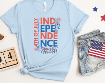 July 4th Independence Day PNG File: Patriotic Design (Digital Download)