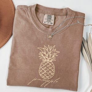 Pineapple PNG, Pineapple Lovers, Fruit Graphics, Pineapple Shirt PNG, Digital Download, Sublimation PNG