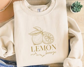 Lemon Breeze Shirt PNG, Lemon Fruit Graphics (Digital Download)