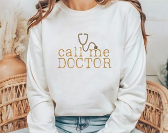 Call Me Doctor PNG: Physician Gift, Sublimation Design (Digital Download)