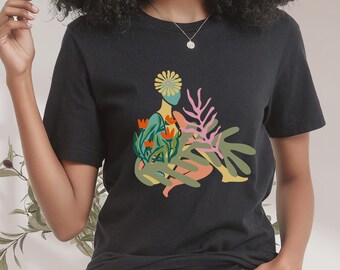 Sacred Garden Floral PNG: Wildflower Sublimation Design (Digital Download)