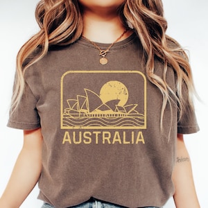 Sydney Australia Shirt Comfort Colors Tee Retro Travel Souvenir Sydney Tshirt Australian Gift Sydney Opera House TShirt Aussie Gift Vacation