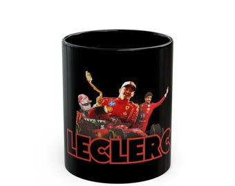 Charles Leclerc Ferrari F1 Mug | Scuderia Racing Driver Coffee Cup
