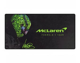 Lando Norris McLaren F1 Mouse Pad | Racing Fan Desk Mat