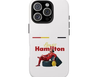 Lewis Hamilton Ferrari F1 Phone Case: Motorsport Racing Cover